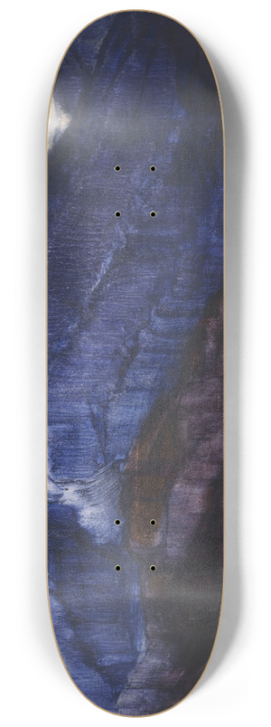Christian Rohlfs - Die blauen Berge 8.25 inch art skate deck Christian Rohlfs - Die blauen Berge 8.25 inch art skate deck