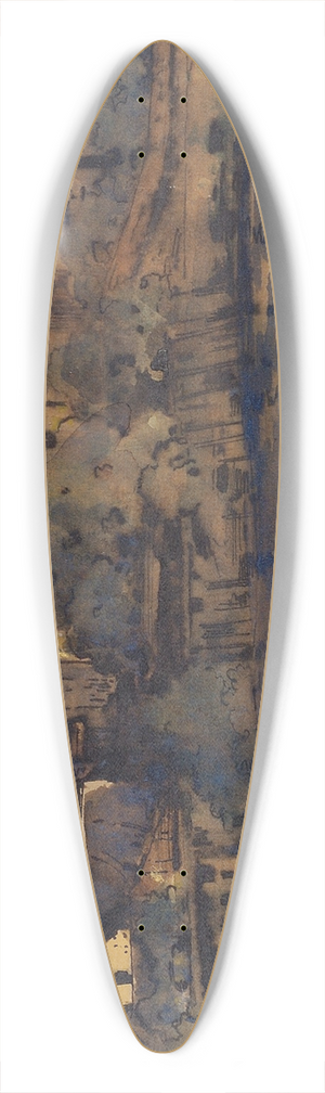 Leo Diet - Das Ursulinenkloster in Graz 39.3 inch art pintail longboard deck