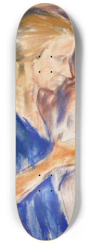 Christian Rohlfs - Helene Rohlfs 8.25 inch art skate deck Christian Rohlfs - Helene Rohlfs 8.25 inch art skate deck
