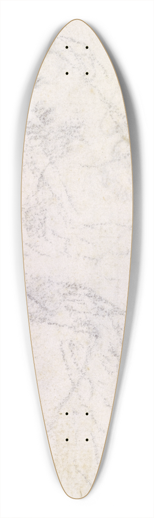 Leonardo da Vinci - Study of a Madonna (verso) 39.3 inch art pintail longboard deck