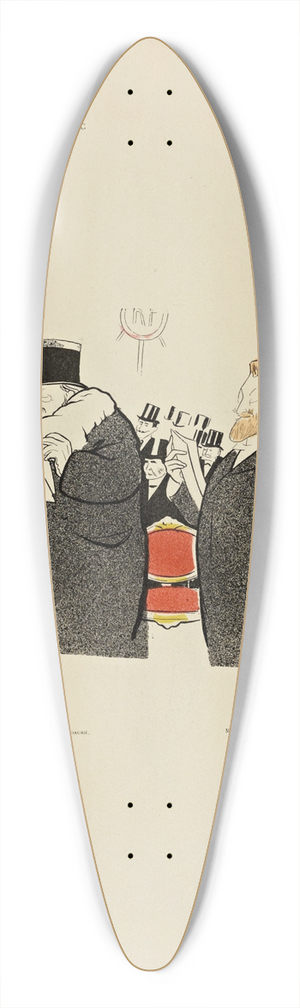 Leonetto Cappiello - 70 dessins de Cappiello Pl.06 39.3 inch art pintail longboard deck