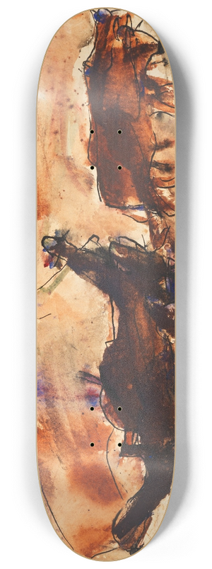 Christian Rohlfs - Ochsenfuhrwerk 8.25 inch art skate deck