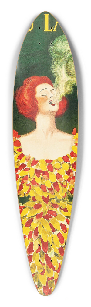 Leonetto Cappiello - Cachou Lajaunie 39.3 inch art pintail longboard deck