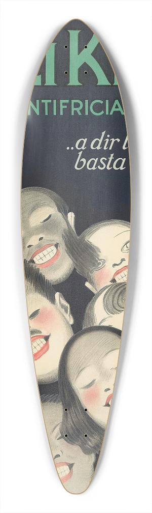 Leonetto Cappiello - Kali Klor 39.3 inch art pintail longboard deck