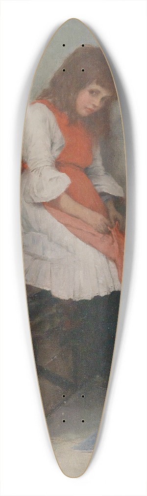 Leon Fortunski - Schlechte Noten 39.3 inch art pintail longboard deck