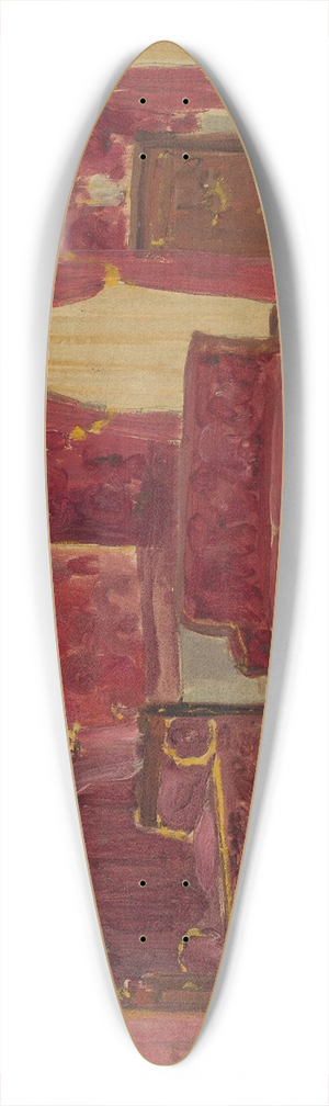 Leon Kamir-Kaufmann - Bonapartes bedroom 39.3 inch art pintail longboard deck