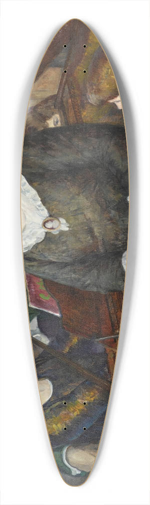 Leon Kroll - The Song 39.3 inch art pintail longboard deck