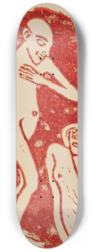 Christian Rohlfs - Verliebt 8.25 inch art skate deck Christian Rohlfs - Verliebt 8.25 inch art skate deck