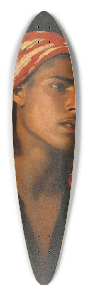 Leopold Carl Mller - Diener Hassan 39.3 inch art pintail longboard deck