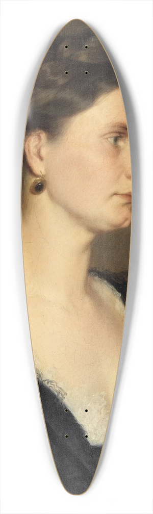 Leopold Carl Mller - Luise Mller 39.3 inch art pintail longboard deck