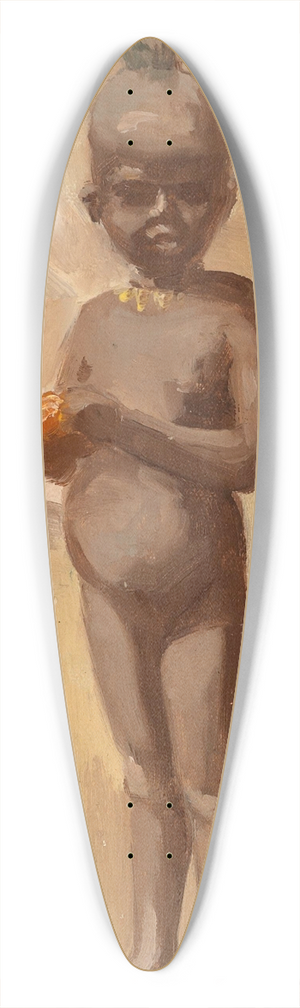 Leopold Carl Mller - Mdchen mit Orange in Kairo 39.3 inch art pintail longboard deck