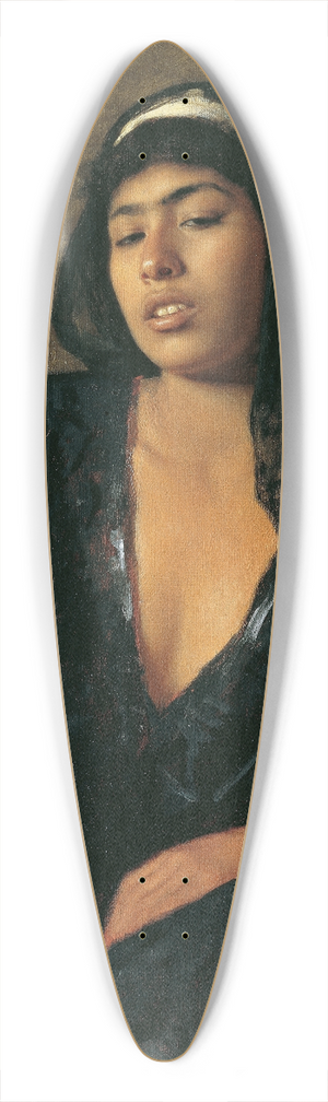 Leopold Carl Mller - Nefusa 39.3 inch art pintail longboard deck