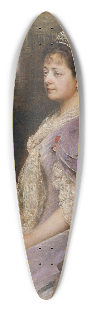 Leopold Horovitz - Honora Krall 39.3 inch art pintail longboard deck