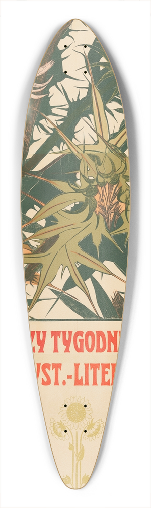 LeopoldSklar - Nasz Kraj najwikszy tygodnik ilustrowany 39.3 inch art pintail longboard deck