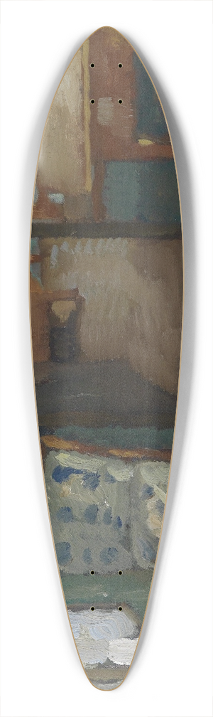 Leo Putz - Interieur 39.3 inch art pintail longboard deck