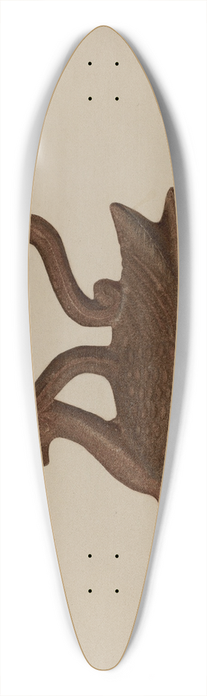LeRoy Griffith - Toy Iron 39.3 inch art pintail longboard deck