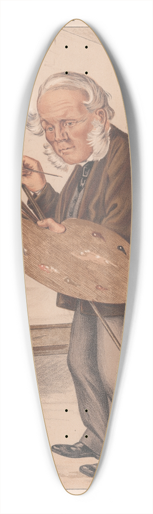Leslie Matthew Ward - Artists. The Derby-Day. Mr. William P. Frith. 10 May 1873 39.3 inch art pintail longboard deck