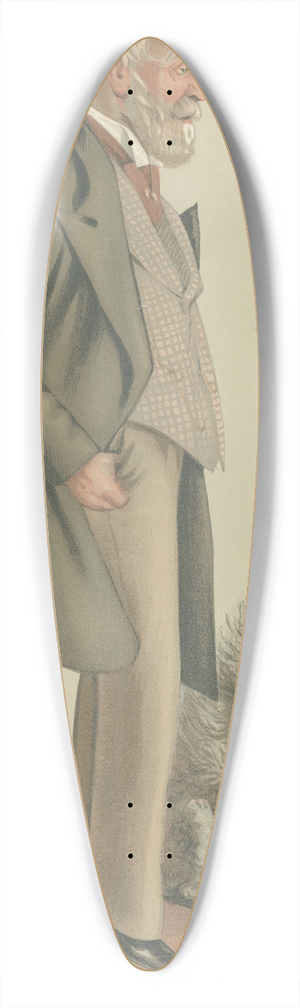 Leslie Matthew Ward - Fox Hunters. Foxhunting. Lord Gardner. 21 July 1883 39.3 inch art pintail longboard deck