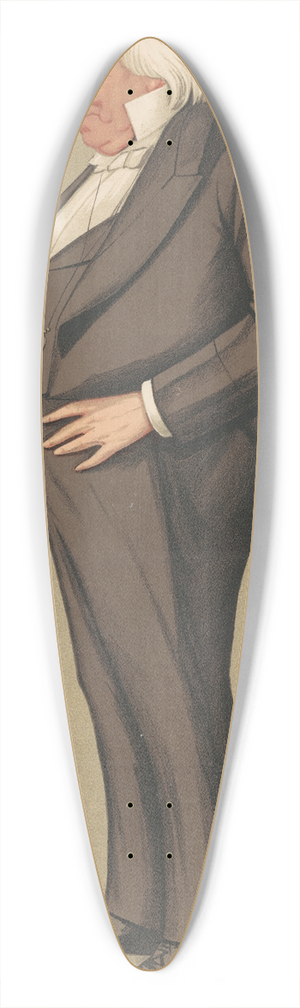 Leslie Matthew Ward - Legal; An Arbitrator, Frederick Joseph Bramwell, August 27, 1892 39.3 inch art pintail longboard deck