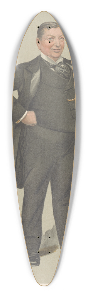 Leslie Matthew Ward - Legal; The President of the Law Society, Mr. Thomas Rawle, July 6, 1905 39.3 inch art pintail longboard deck