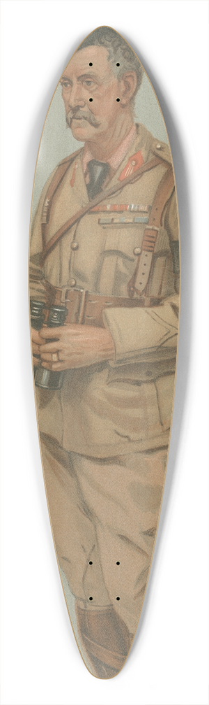 Leslie Matthew Ward - Military and Navy; 4th Division, General the Hon. Neville Gerald Lyttelton, September 5, 1901 39.3 inch art pintail longboard deck