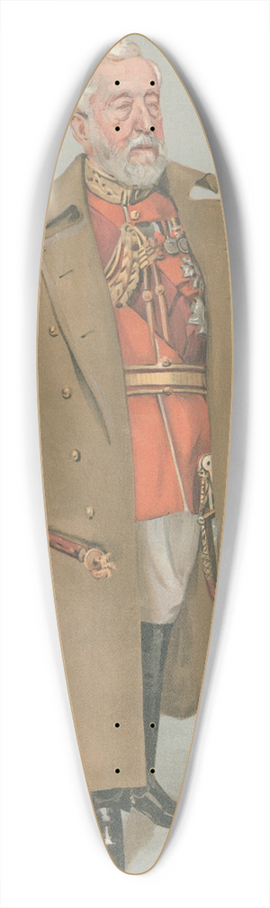 Leslie Matthew Ward - Military and Navy; Chelsea Hospital, Field Marshal Sir Henry Wylie Norman, June 25, 1903 39.3 inch art pintail longboard deck