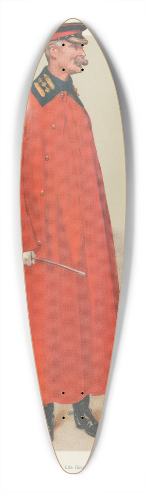 Leslie Matthew Ward - Military and Navy; Commanding 2nd Life Guards, Lieutenent Colonel Anstruther Thompson 39.3 inch art pintail longboard deck