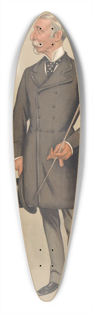 Leslie Matthew Ward - Military and Navy; Senior Equerry, Major-General Charles Taylor du Plat, August 22, 1891 39.3 inch art pintail longboard deck