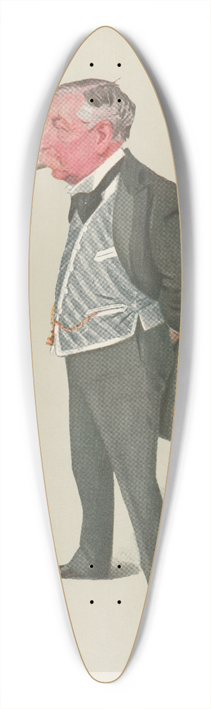 Leslie Matthew Ward - Military and Navy; Sir Hugh, Major General Sir Hugh McCalmont, May 10, 1906 39.3 inch art pintail longboard deck