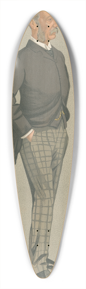 Leslie Matthew Ward - Politicians  a Postmaster General. Sir James Fergusson. April 30, 1892 39.3 inch art pintail longboard deck