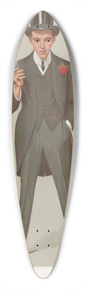 Leslie Matthew Ward - Politicians; A Successful First Speech; Moab is my Washpot, Mr. F. E. Smith, January 16, 1907 39.3 inch art pintail longboard deck