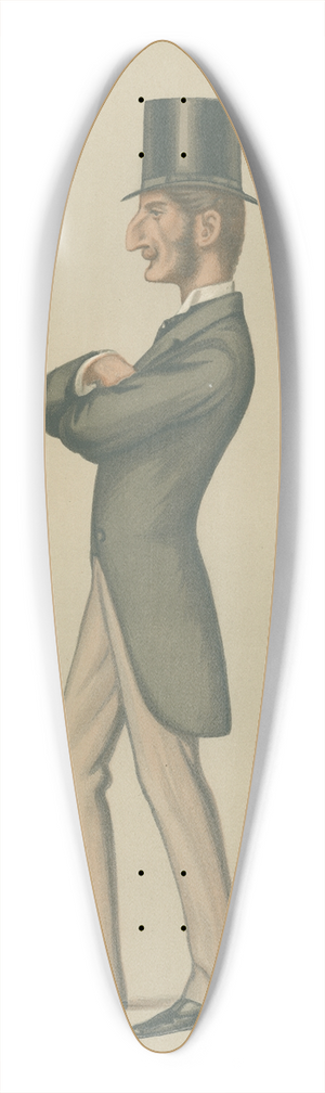 Leslie Matthew Ward - Politicians  Bridegroom. Lord Claud John Hamilton. July 27, 1878 39.3 inch art pintail longboard deck