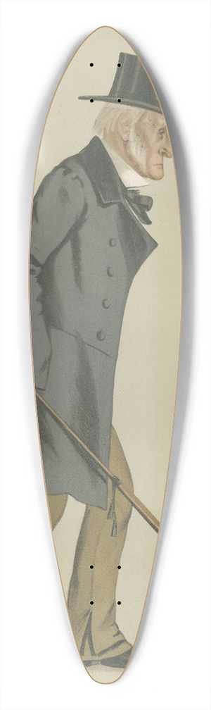Leslie Matthew Ward - Politicians  Bucks. Sir Harry Verney. 15 July 1882 39.3 inch art pintail longboard deck Leslie Matthew Ward - Politicians  Bucks. Sir Harry Verney. 15 July 1882 39.3 inch art pintail longboard deck