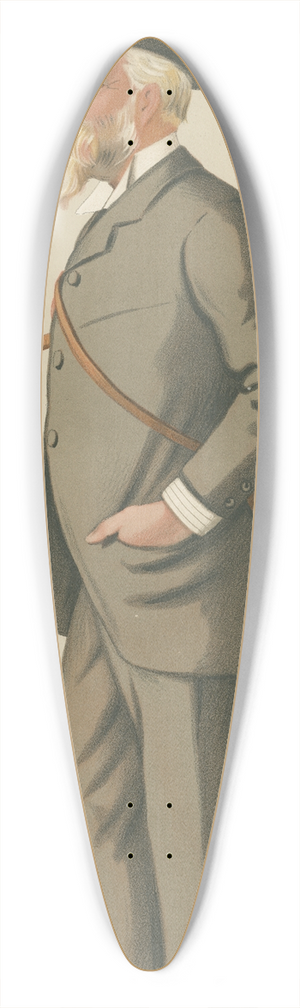 Leslie Matthew Ward - Politicians  Cornwall. Brydes-Willyams. April18, 1885 39.3 inch art pintail longboard deck