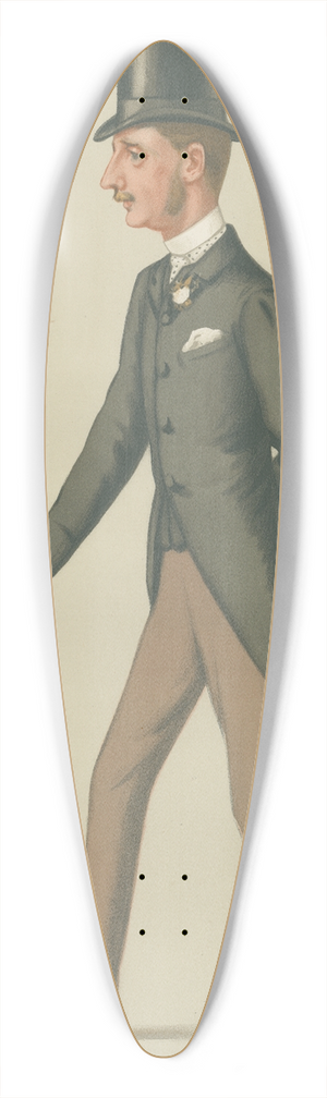 Leslie Matthew Ward - Politicians  C. Viscount Castlereagh. June 7, 1879 39.3 inch art pintail longboard deck