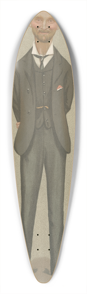 Leslie Matthew Ward - Politicians; Dear Boy!, The Hon. Kenneth Howard, November 5, 1892 39.3 inch art pintail longboard deck