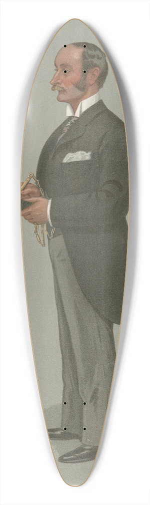 Leslie Matthew Ward - Politicians  Fulham. W.H. Fisher. May 3, 1900 39.3 inch art pintail longboard deck
