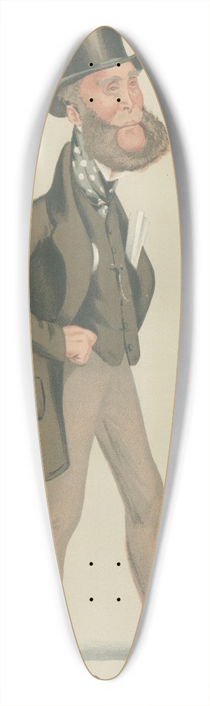 Leslie Matthew Ward - Politicians  Shipping. Lord Eslington. June 10, 1876 39.3 inch art pintail longboard deck