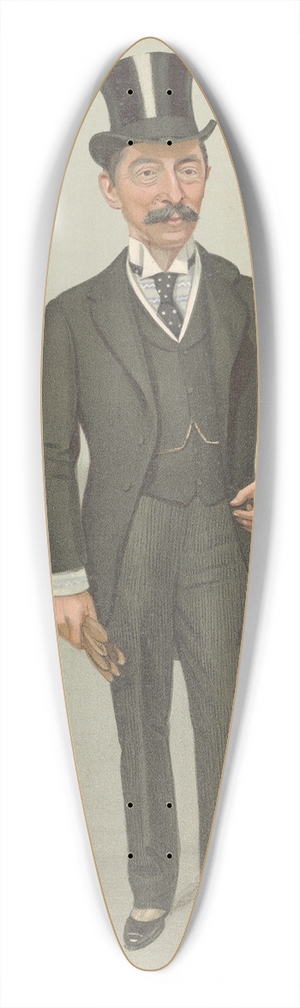 Leslie Matthew Ward - Politicians  The Australian Commonwealth. The Lord Northcote. 3 March 1904 39.3 inch art pintail longboard deck