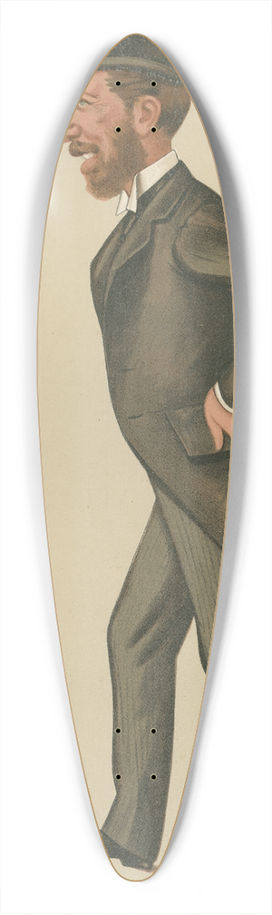 Leslie Matthew Ward - Politicians  the brains of obstruction. Mr. John OConner Power. 25 December 1886 39.3 inch art pintail longboard deck Leslie Matthew Ward - Politicians  the brains of obstruction. Mr. John OConner Power. 25 December 1886 39.3 inch art pintail longboard deck