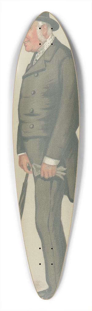 Leslie Matthew Ward - Turf Devotees; George Fox, George Lane-Fox of Bramham, January 29, 1878 39.3 inch art pintail longboard deck