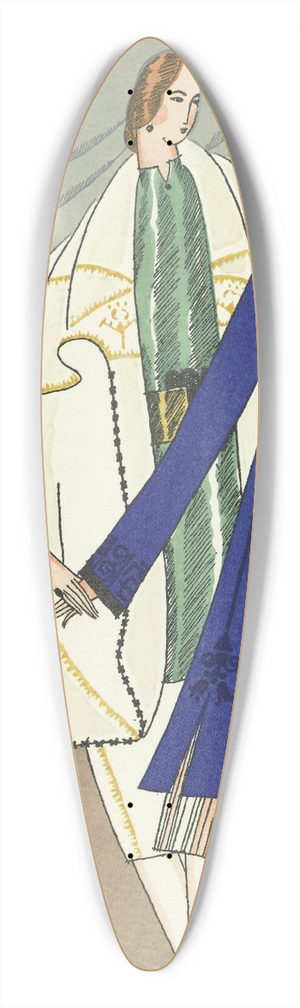 L'Hom - Manteaux inspirs des costumes tchco-slovaques 39.3 inch art pintail longboard deck