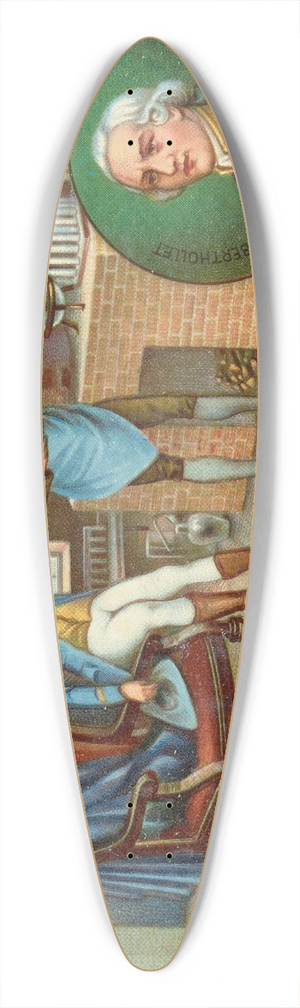Liebig's Extract of Meat Company - Libox, Extrait de Viande Assaisonn: Claude Louis Berthollet visits Antoine Laurent Lavoisier at the Sorbonne in Paris 39.3 inch art pintail longboard deck