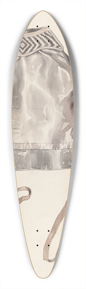 Lillian Causey - Bag 39.3 inch art pintail longboard deck