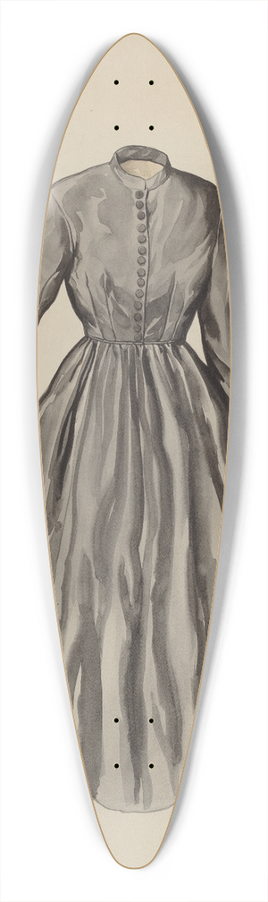 Lillian Causey - Quaker Dress 39.3 inch art pintail longboard deck
