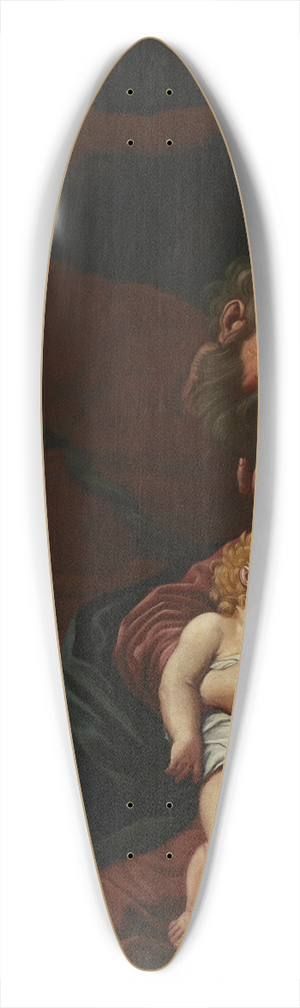 Lionello Spada - Rest on the Flight Into Egypt 39.3 inch art pintail longboard deck Lionello Spada - Rest on the Flight Into Egypt 39.3 inch art pintail longboard deck