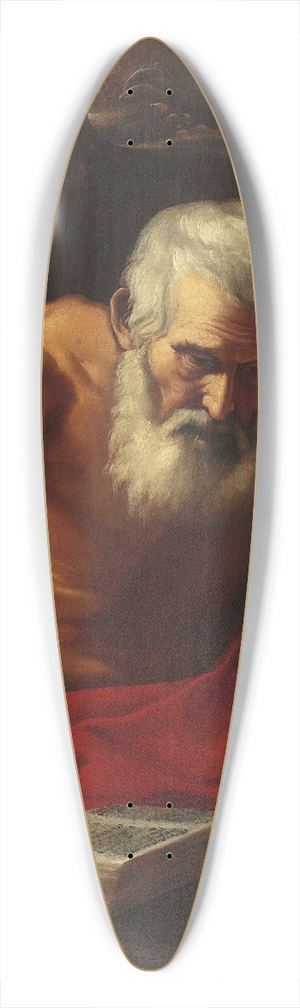 Lionello Spada - St. Jerome 39.3 inch art pintail longboard deck Lionello Spada - St. Jerome 39.3 inch art pintail longboard deck