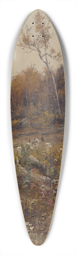 Lockwood de Forest - Landscape 39.3 inch art pintail longboard deck