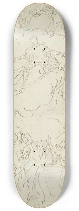 Christian Wink - Assumption of Mary 8.25 inch art skate deck Christian Wink - Assumption of Mary 8.25 inch art skate deck