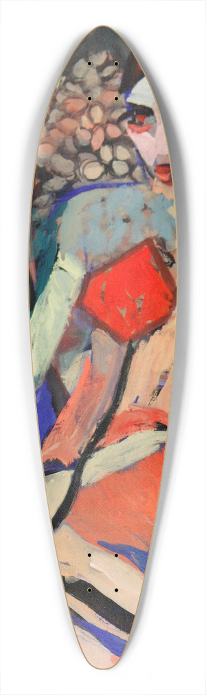 Lola Liivat - Krimmi pruut 39.3 inch art pintail longboard deck